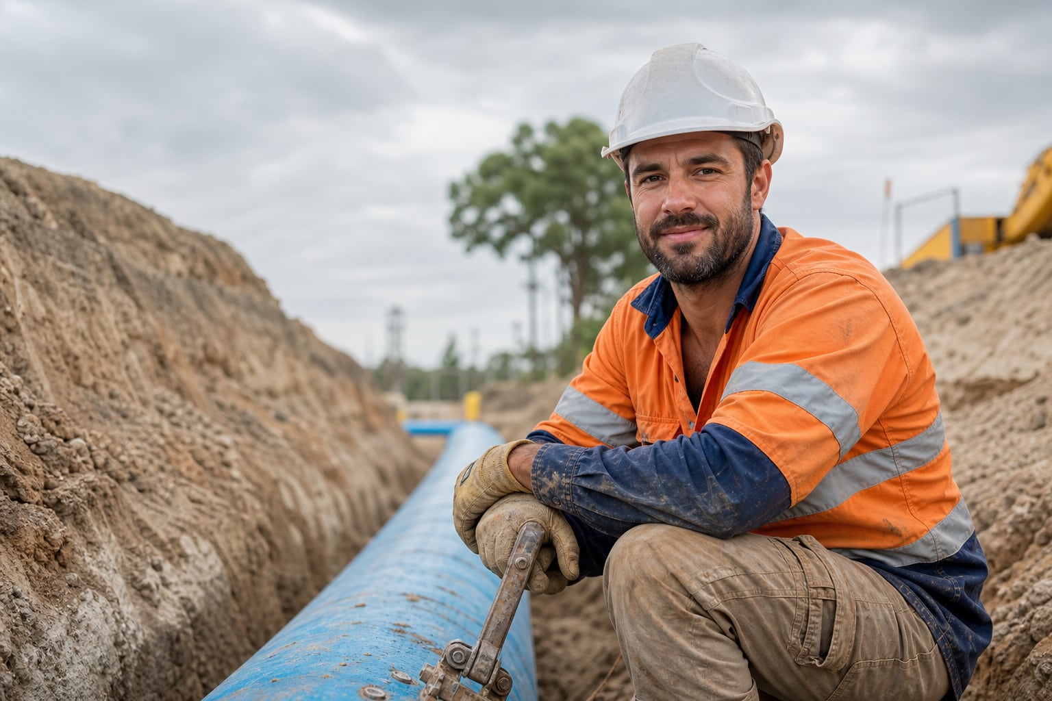 Local tradie at work
